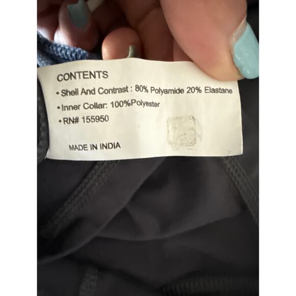 Greyson 1/4 Zip Golf Pullover Mens Size Small Solid Gray Stretch Jacket - Picture 10 of 10